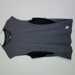 Nike fit pro large black and grey athletic jersey